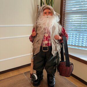 16" Fisherman Like Santa Claus